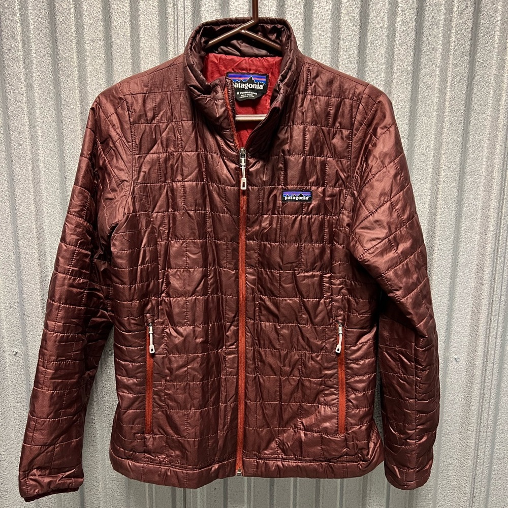 Patagonia Nano Puff Jacket - Burgandy